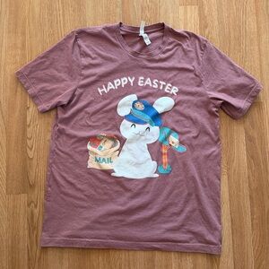 Easter Letter Carrier Bunny Shirt XL
